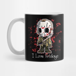 I Love Fridays Mug